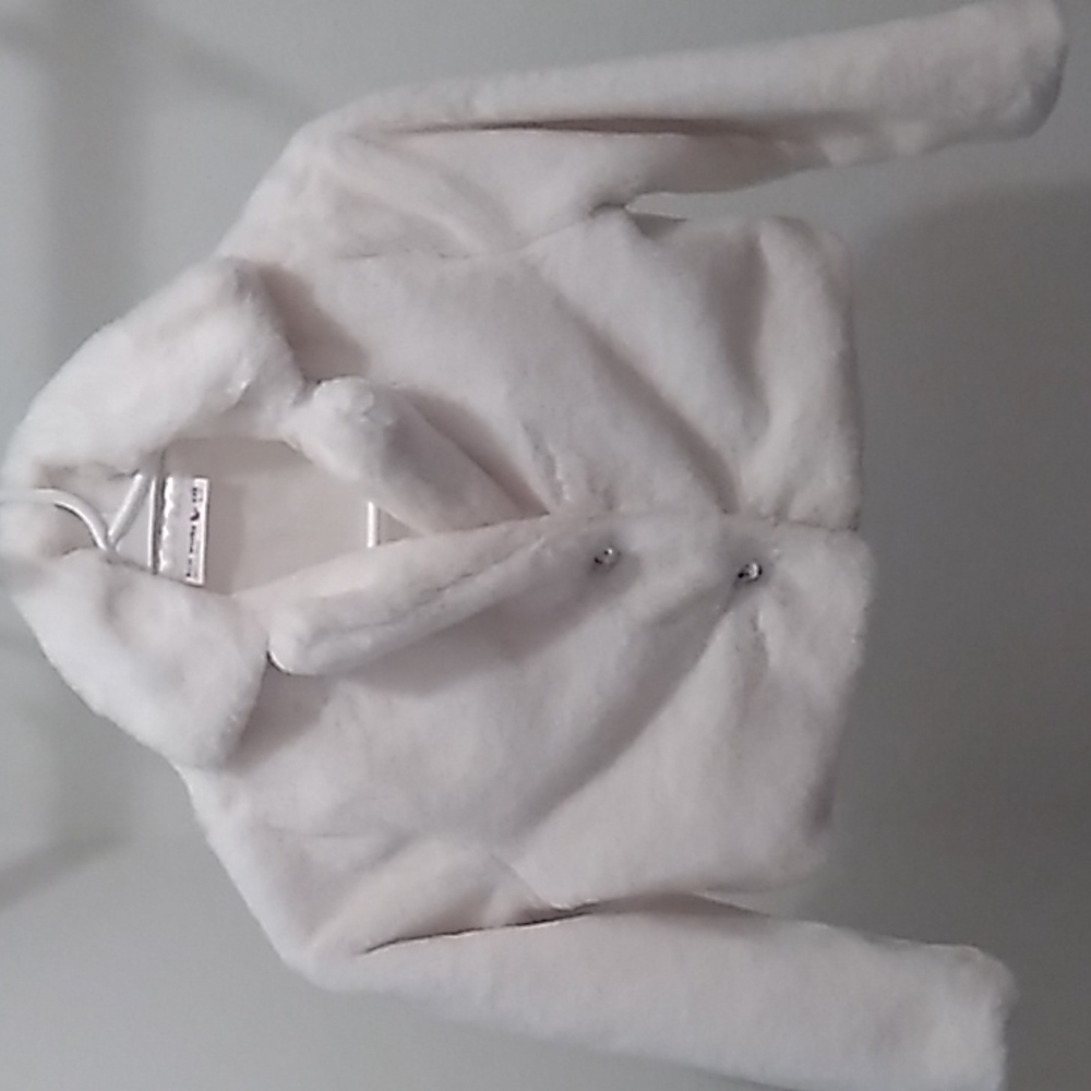 Knit Works Faux Fur coat for toddler
